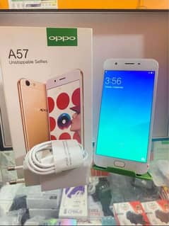 Oppo A57 ( ram 4gb storage 64gb ) new with box and charger,