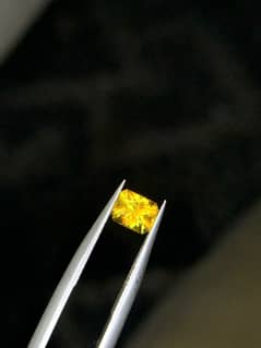 Natural Sphene ( Titanite )  Gemstone yellow