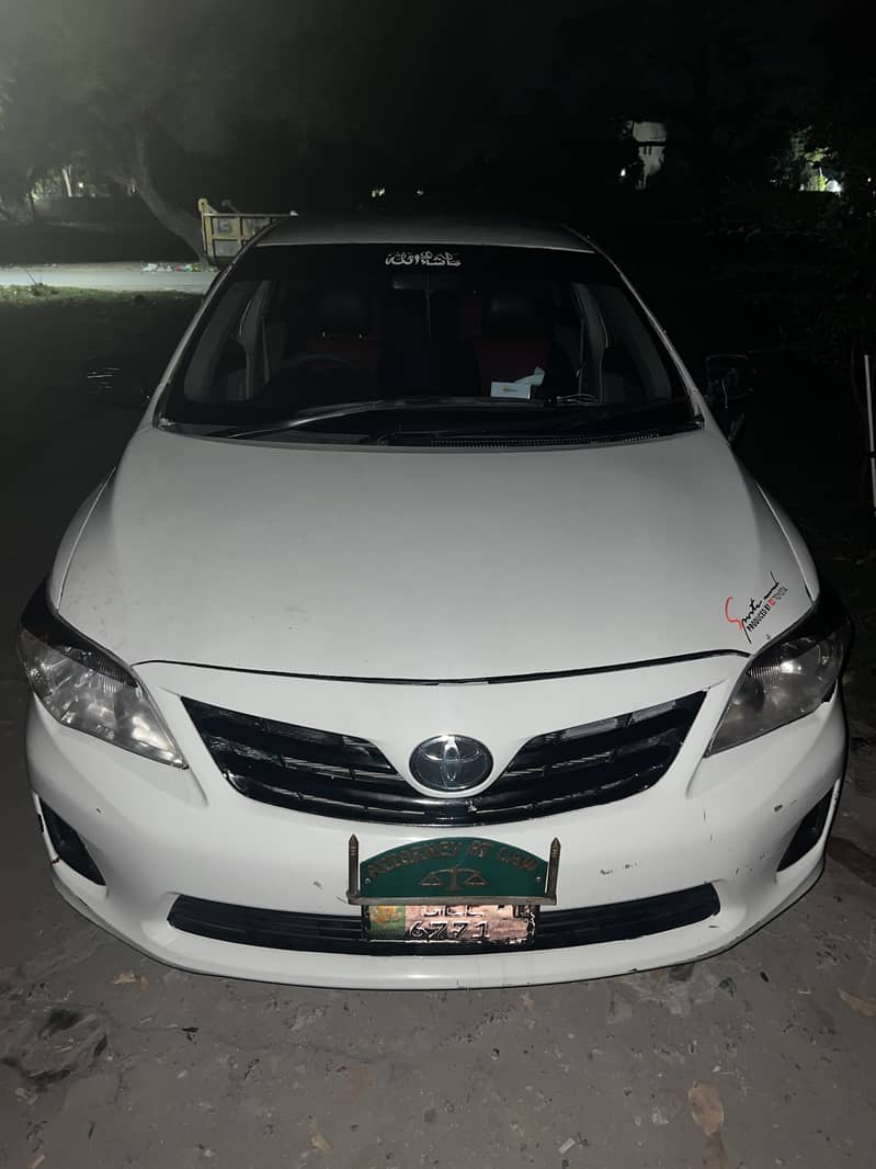 Toyota Corolla XLI 2012. Urgent sale 0