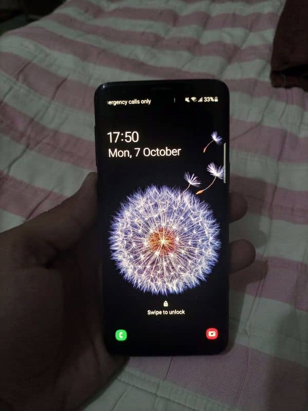 Samsung S9 duel sim 10/9 1