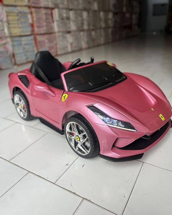 Ferrari Kids Ride on Car Rechargeable for 3-8 Year's Age Group 1