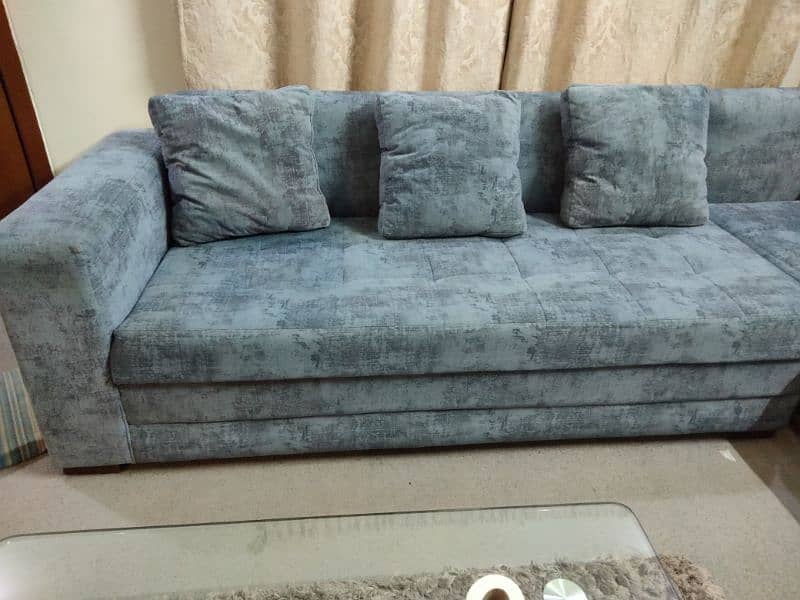 6 seater, Imported fabric, Molty foam 1