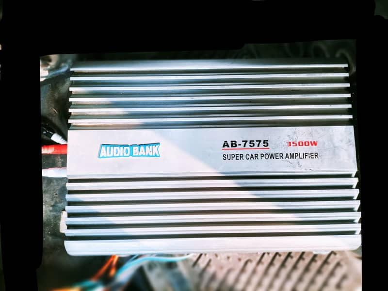 Audio Bank 3500W amplifier Rs 12000 (4 channel 0