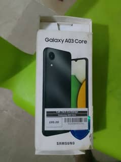 Samsung galaxy A03 core non pta with box