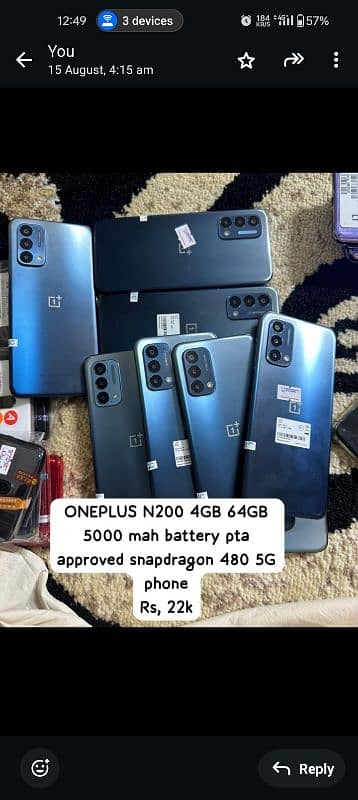 ONEPLUS 6,6t,7,7t,8,8t,9,9r,9pro,9rt,10t,10pro,11,12,n200,n300,n30 All 5