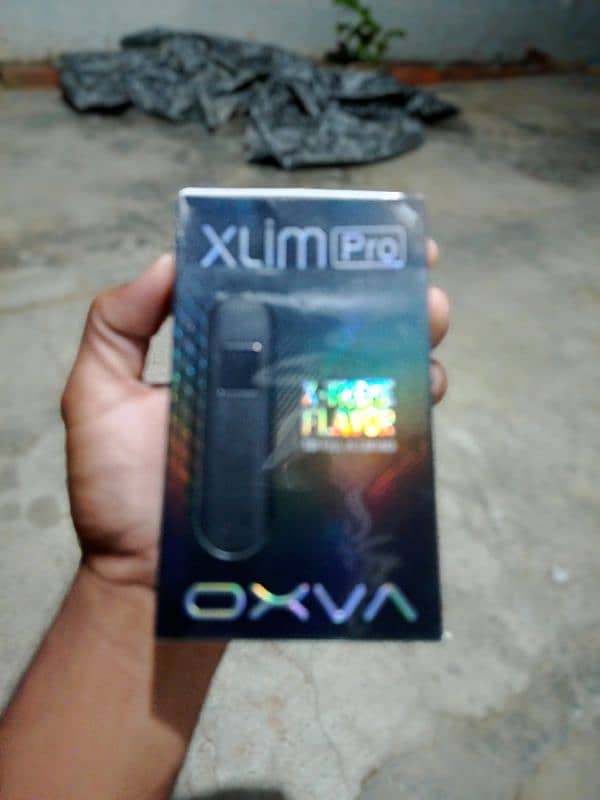 oxva xlim pro black leather 8