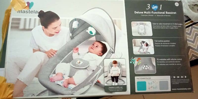 Mastela 3 in 1 deluxe swing 1