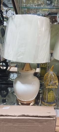 White Ceramic Table Lamp