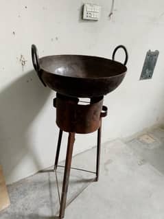 Karahi & Chola Stove 10/10 Condition