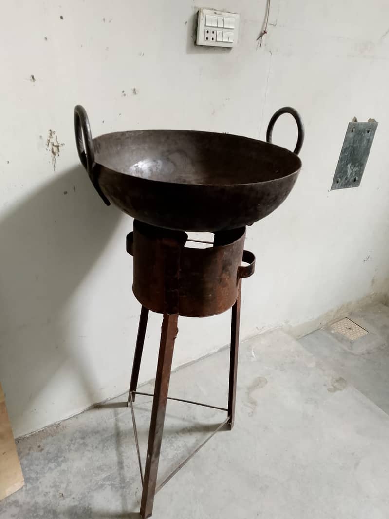 Karahi & Chola Stove 10/10 Condition 0