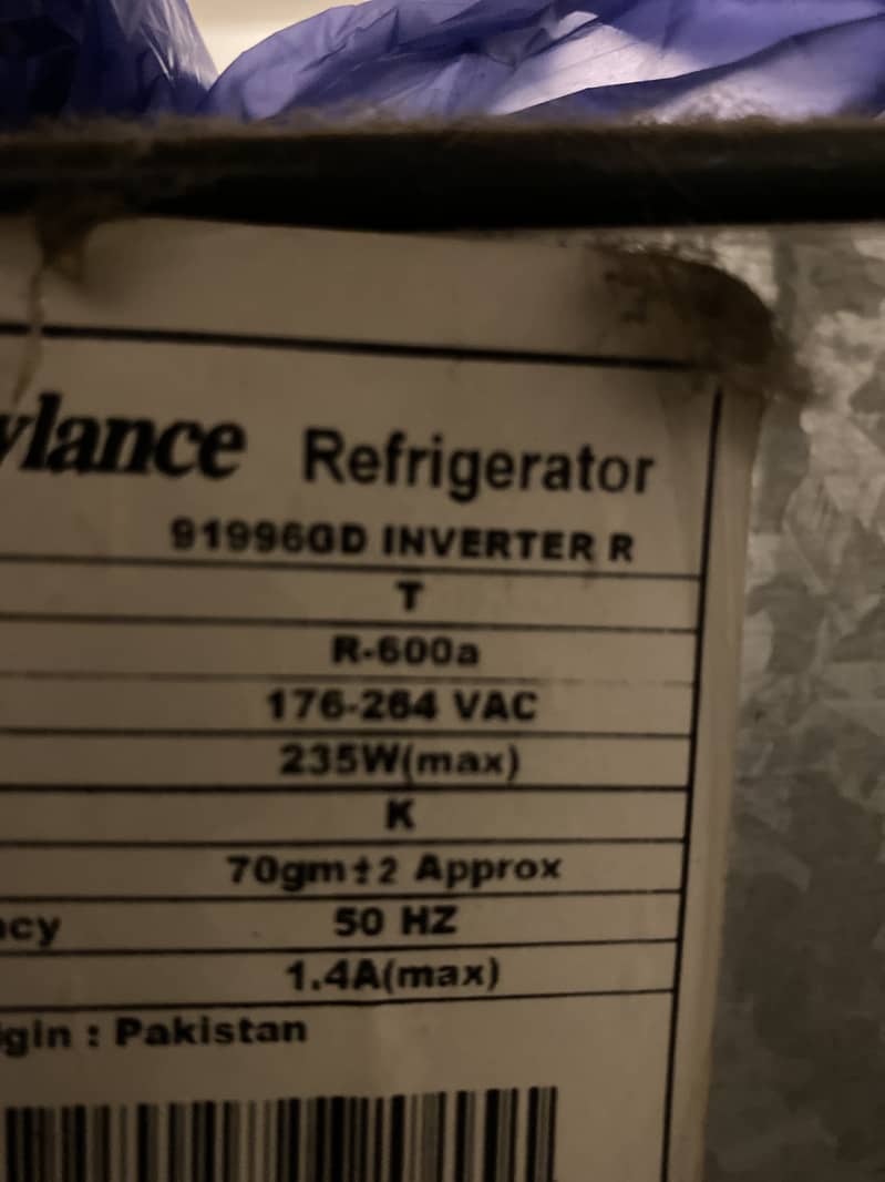 Dawlance Inverter 9199 Refrigerator 3