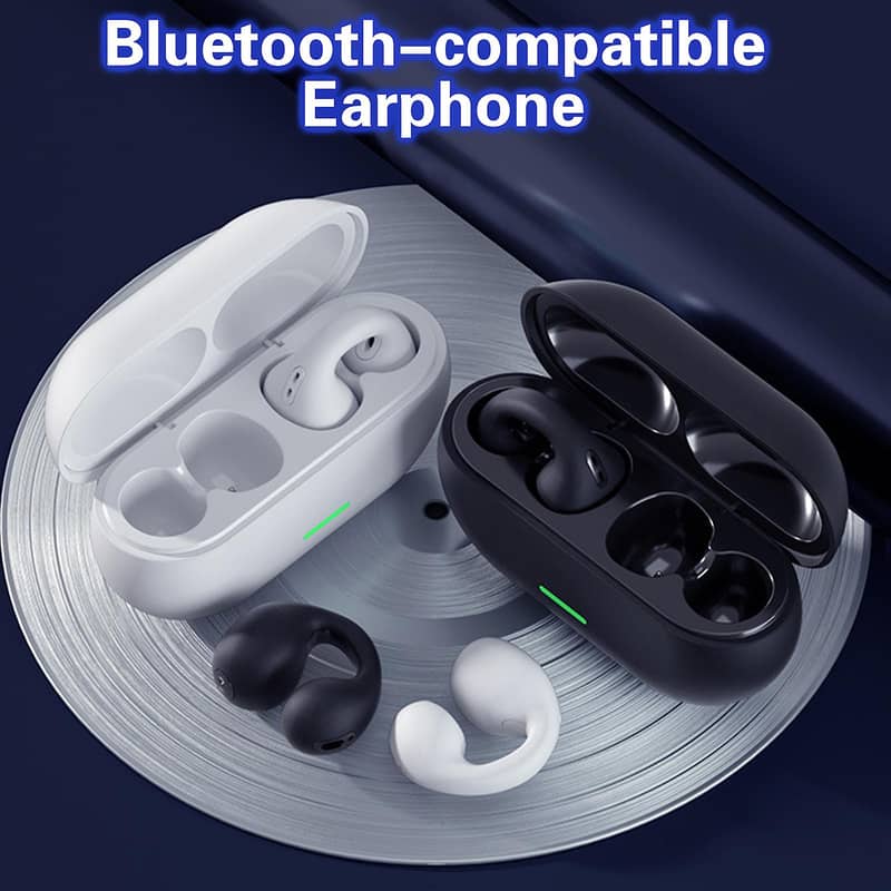 S2 Bluetooth Earphones Bone Conduction Ear Clip Noise Reduction Sound 9