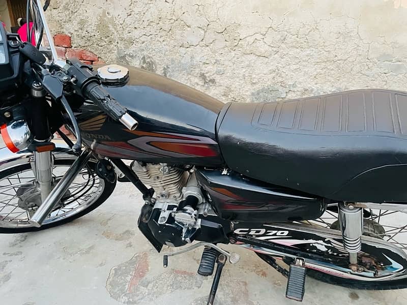 Hero 125 2012model 5gairs self start 4