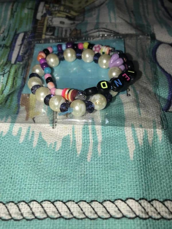 beads bracelet for girls and boys available. msg . for More variety 6