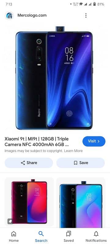 mi 9t pro complete accessories without panel for sale 0