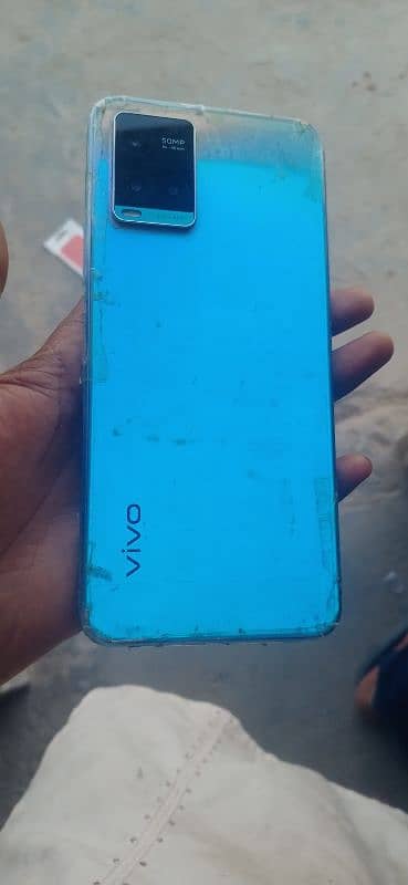 vivo y33t 8/128gb color  complete box charger 10 by 10 8