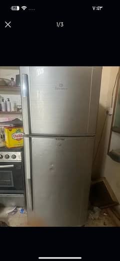 full size fridge in good condition for sale