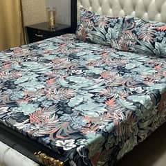 crystal cotton double bedsheets