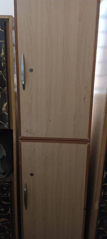 wood cupboard with 10 spaces 3