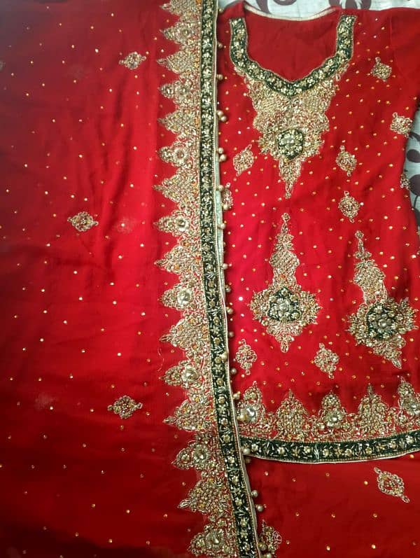 bridal wear lehnga standard size for sale 3