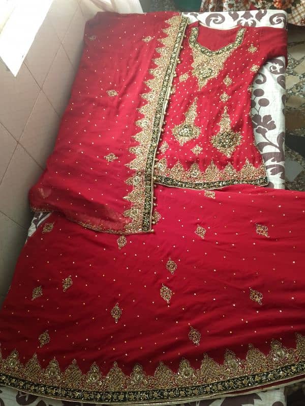 bridal wear lehnga standard size for sale 4