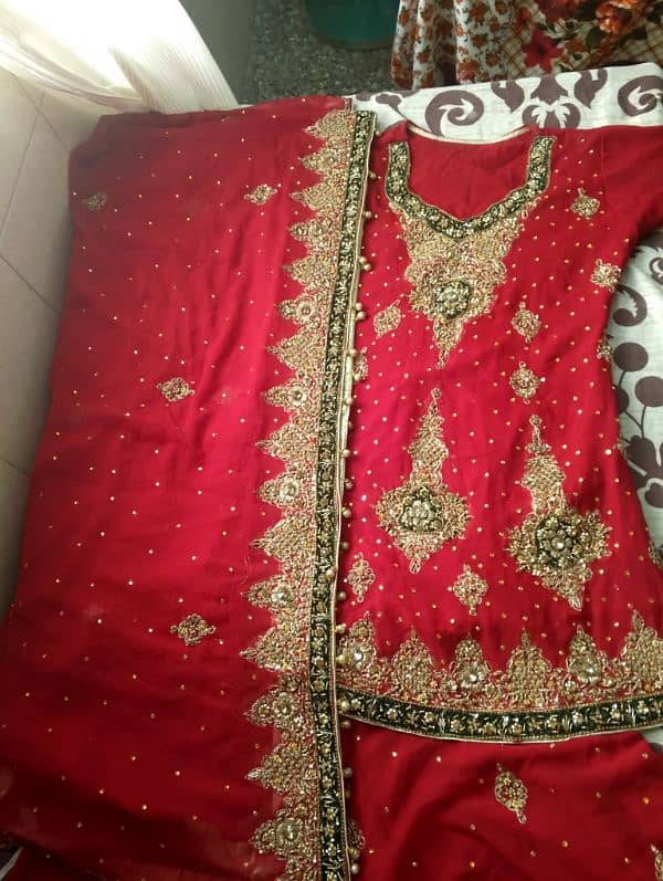 bridal wear lehnga standard size for sale 5