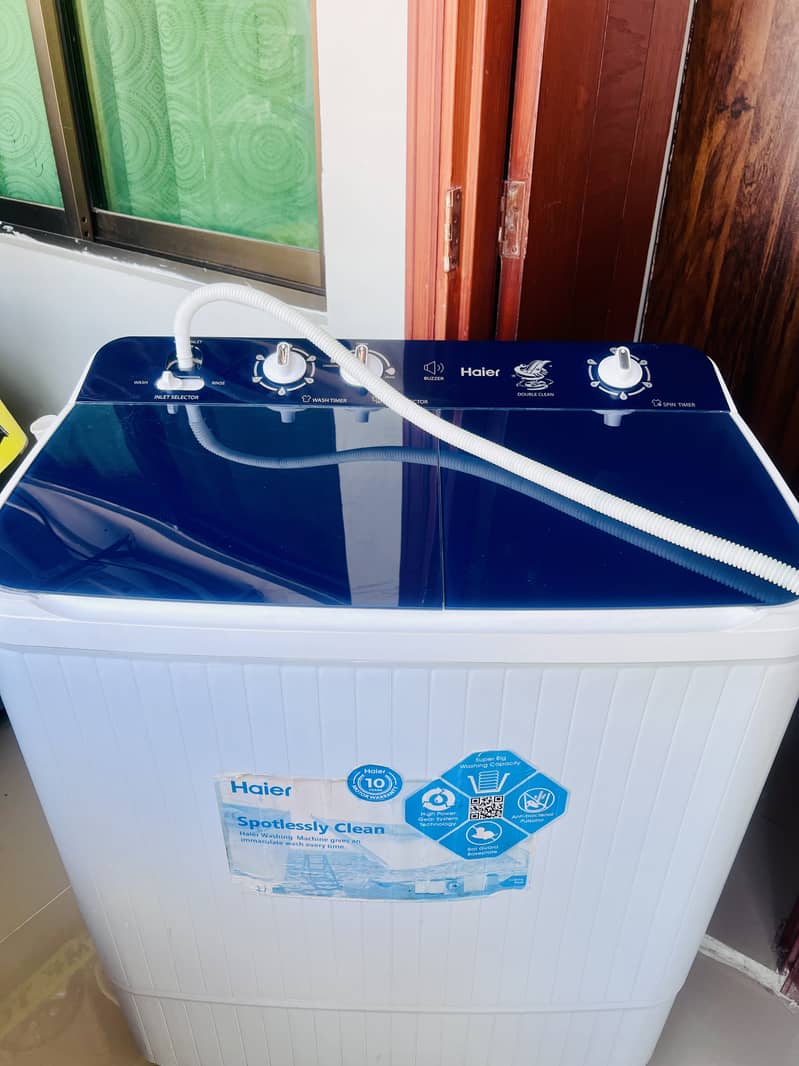 Haier 10Kg Semi Automatic Washing Machine - Twin Tub 2