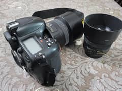 Nikon d610 full frame for sale with 85mm 1.8 and 50mm 1.8 0