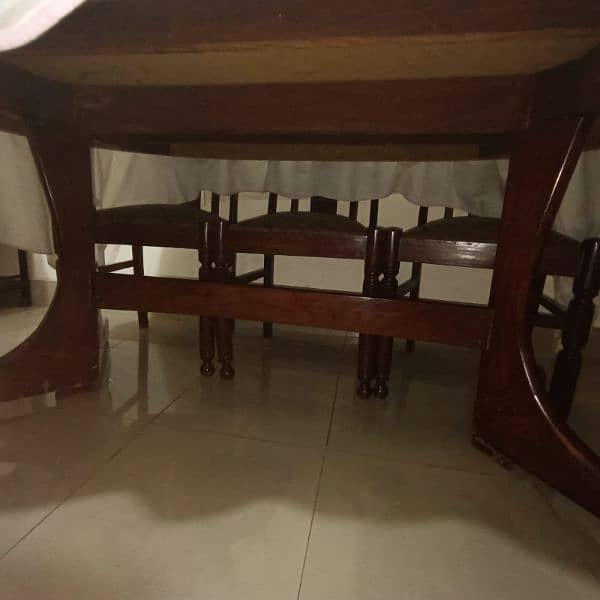 Dining Table with 6 Chairs 4