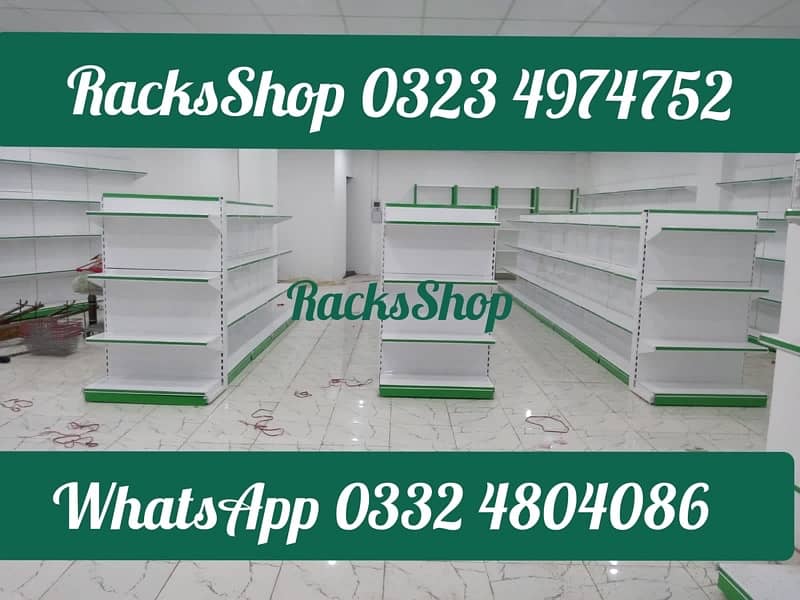 Wall Racks/ Store Racks/ Gondola Racks/ shopping trolleys/cash counter 0