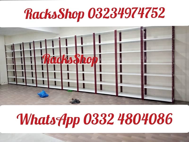 Wall Racks/ Store Racks/ Gondola Racks/ shopping trolleys/cash counter 5