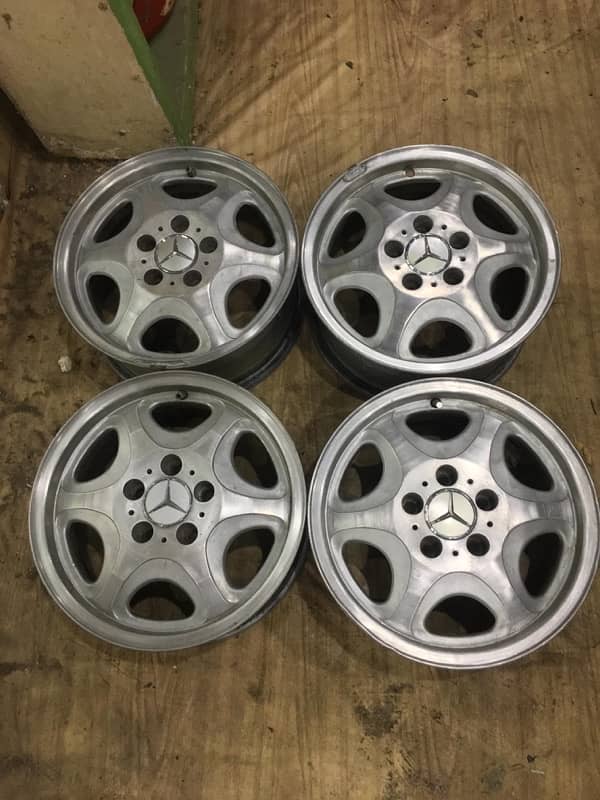 Mercedes Rims tyres Original 0