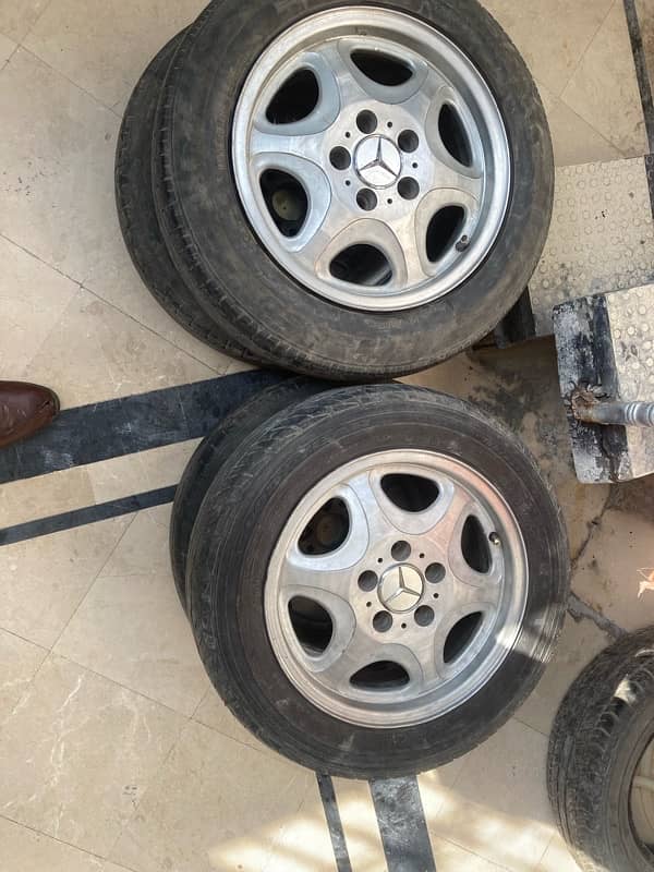 Mercedes Rims tyres Original 5