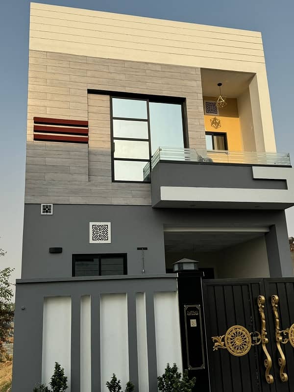 Double Storey 3 Marla House For Sale In Al Haram Garden Al Haram Garden 0