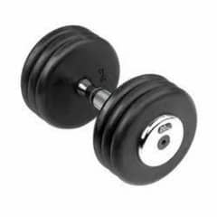 22 Kgs Rubber Dumbbells Commercial HD Quality For Sale 0