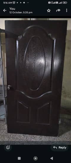 2 Wooden doors