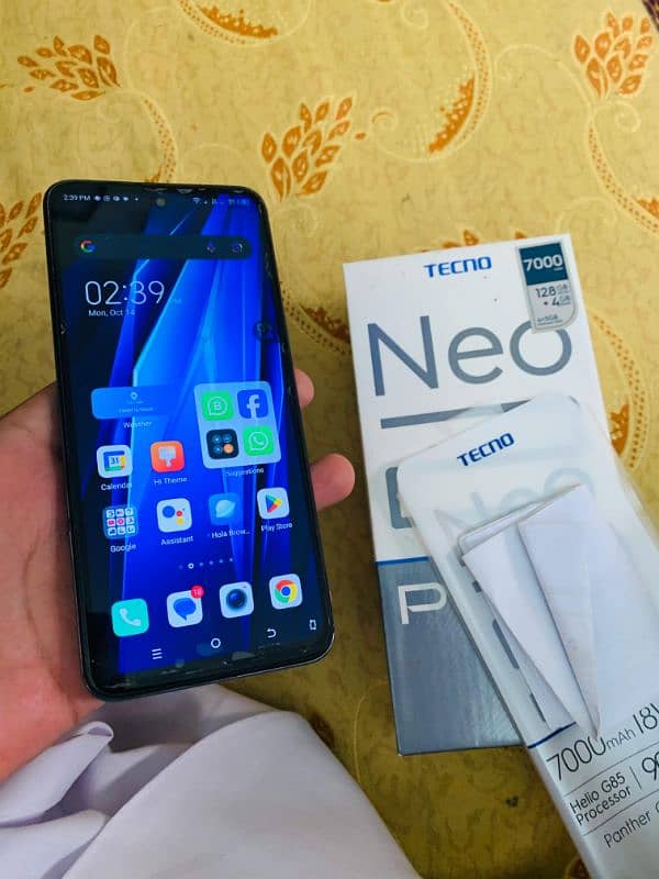 Tecno pova neo 2   ram 4+3 GB memory 128 Gb 7