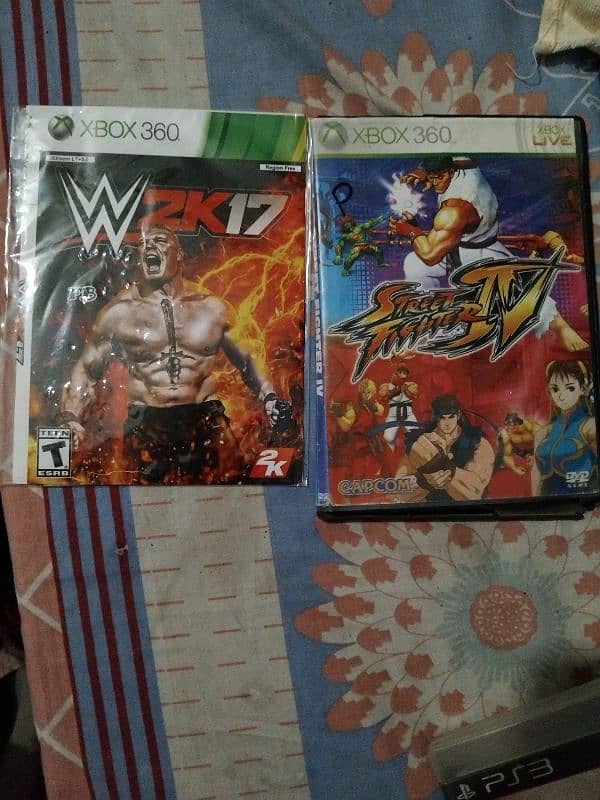 2 . Ps3 cd's &  2 . Xbox 360 cd's 1