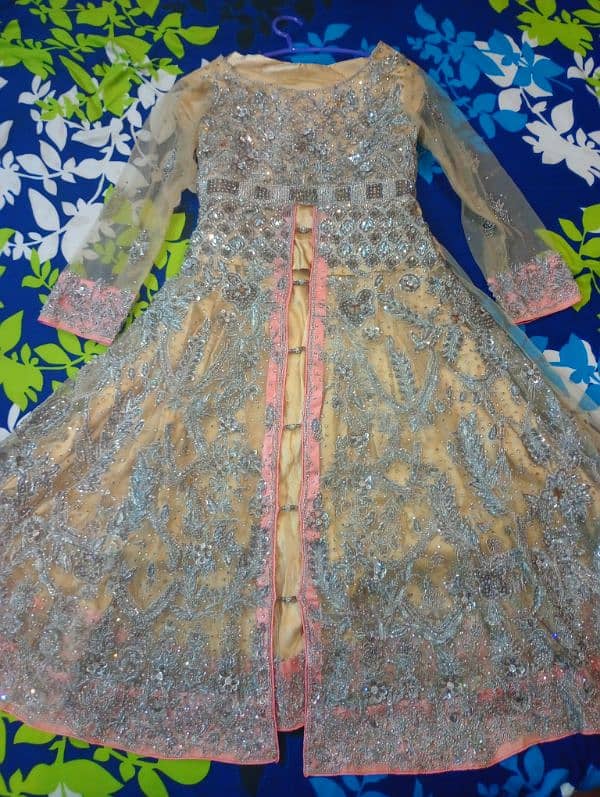 full embroided hand work maxi sharara 1