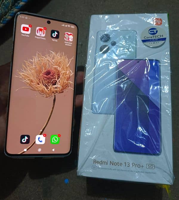 Redmi note 13 pro plus 12/512GB 10/10 condition unuse brand new 2