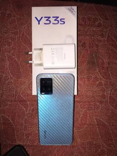 Vivo Y33S (8/128) with box and original charger