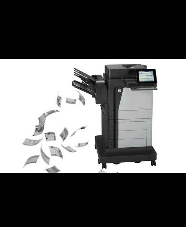 Rentals service of Photocopier with printer Public Office factory 3