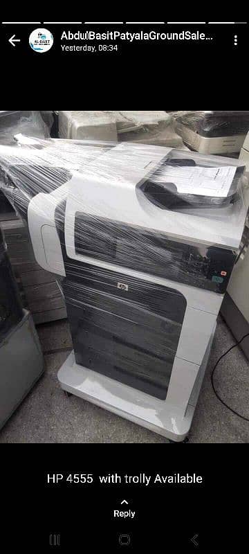 Rentals service of Photocopier with printer Public Office factory 9