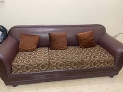 6 Seater Sofa Set with Table