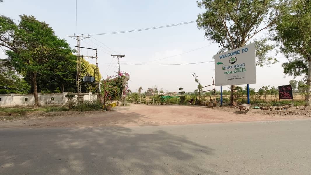 Farmhouse Land Available For Sale In Orchard Greenz Bedian Road 3