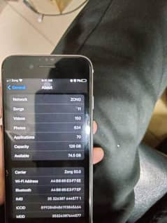 Iphone 6S 128GB  10/9 Condition No open or Repaire PTA Approved