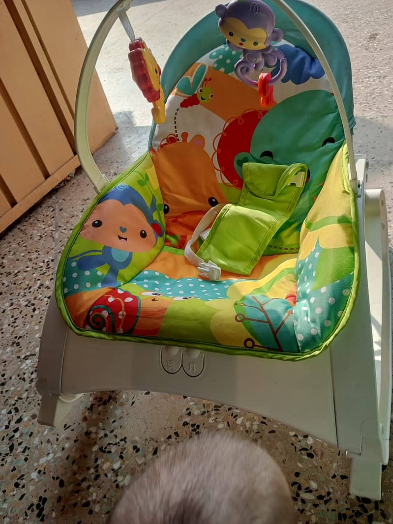 Newborn to toddler portable rocker 1