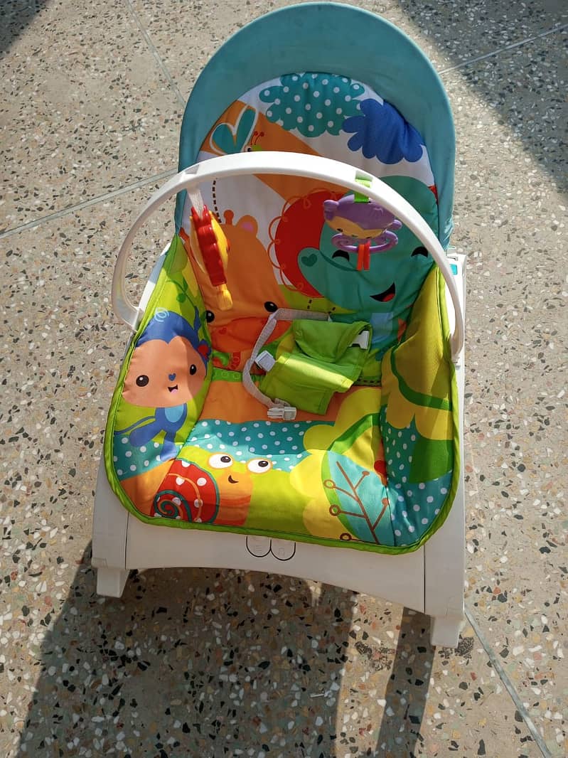 Newborn to toddler portable rocker 4