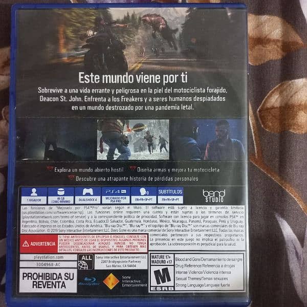 days gone ps4 used 1