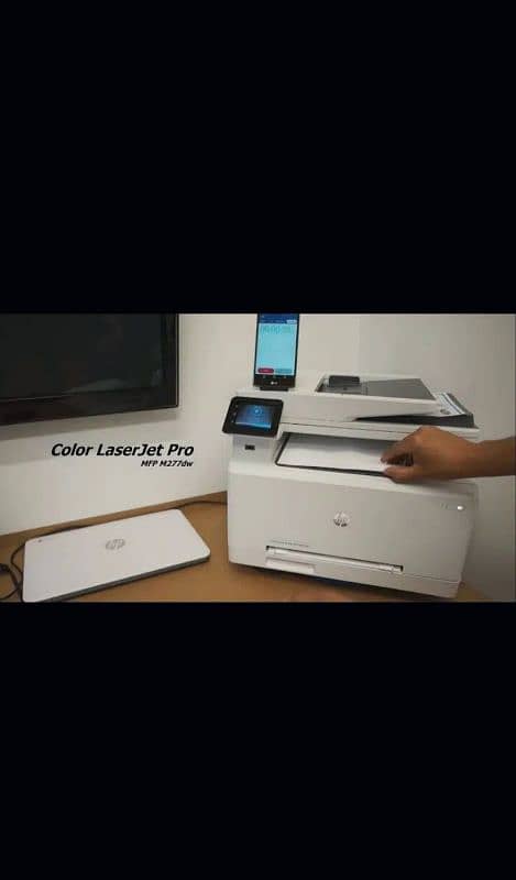 HP LaserJet Pro MFP M277dw Latest Photocopier With Printer & Scanner 1